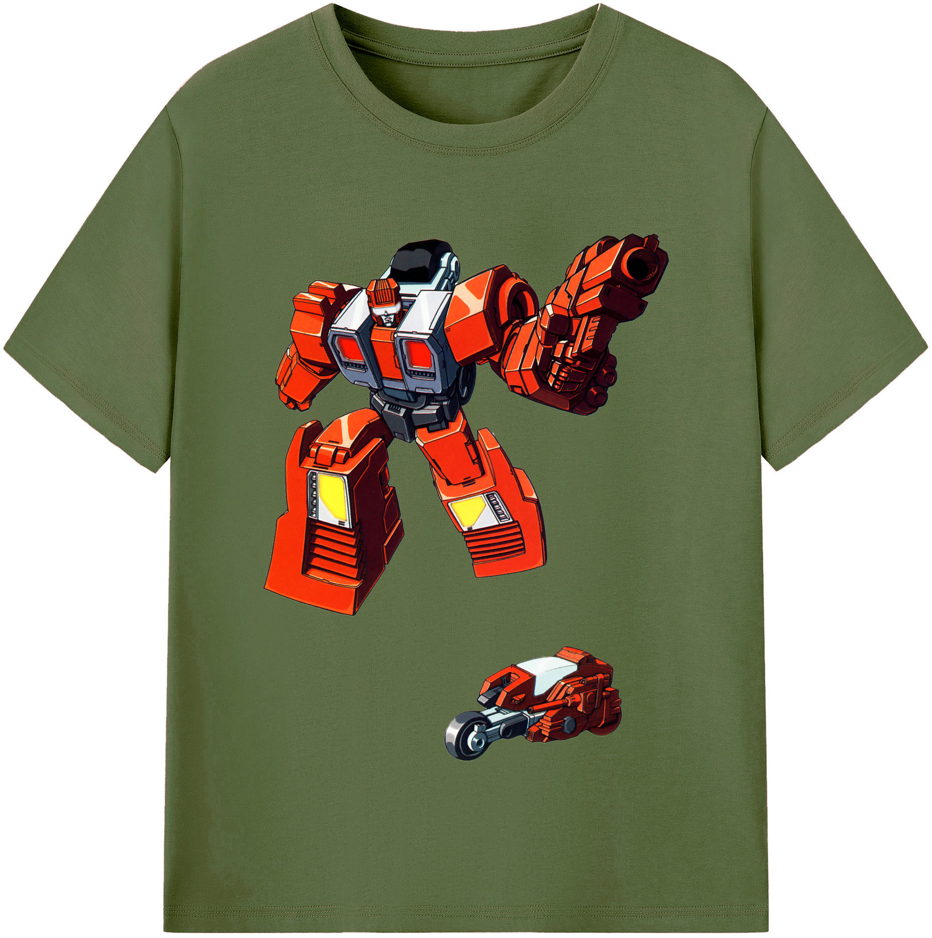 （画像用）  綿100％半袖Tシャツ（フロントプリント）